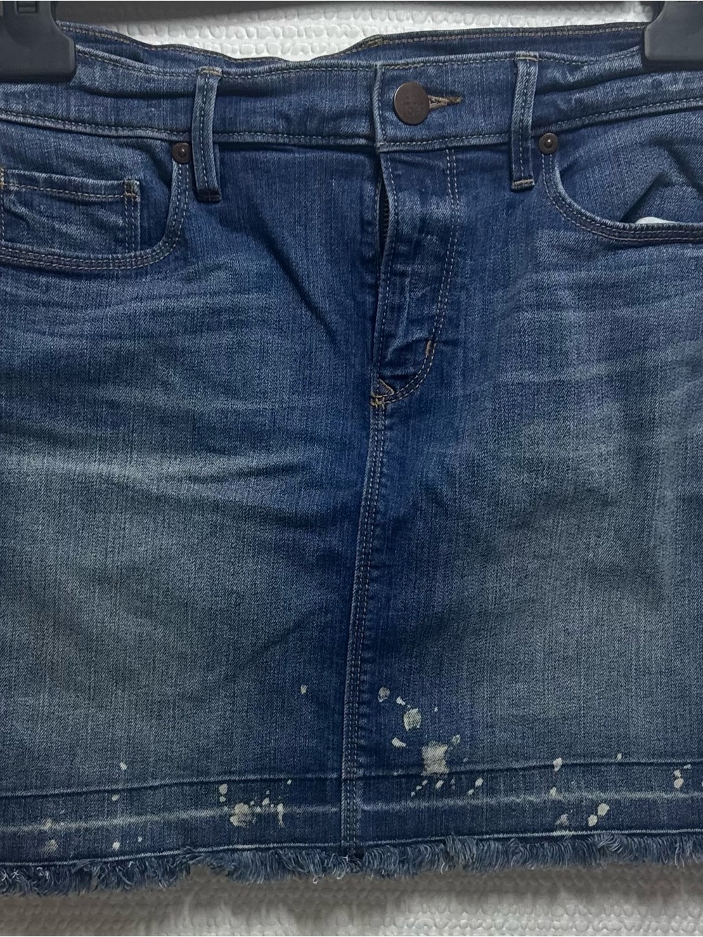Loft women mini Blue Denim skirt 29/8